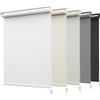 HOMEDEMO Tende a rullo oscuranti per interni Senza Foratura, 45x200cm, (Tessuto 45cm), Bianco, Tenda a rullo oscurante, veneziane da interno Giorno e Notte,per Finestre e Porte