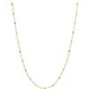 LUXENTER Collana in cristallo multicolore rifinita in oro giallo 18 carati - Ukdra