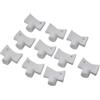 Springwillfly Set di 10 chiavi in plastica per termosifoni, per sfiato del riscaldatore, sistema idraulico e attività di sfiato dell'aria