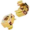 PATIKIL M8 Gabbia Dadi, 20pz Scatto Gabbia Dadi Carbonio STl per Server Cremagliera Armadio, Giallo