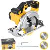 cimsfcor Sega circolare senza fili da 16,5 cm per batteria Dewalt 18-21V (senza batteria)