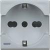 BTICINO HC4140/16 PRESA SCHUKO 2P+T BIPASSO AXOLUTE