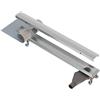 Nordona Canalina doccia Complete Basic 60 cm - ultra piatta, in acciaio inox, uscita laterale, con copertura classica, filtro raccoglicapelli efficace e installazione a basso profilo