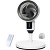 Yuqsmzs Ventilatore a piantana oscillante Timer 3 Velocità Altezza Regolabile
