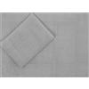Betz Tappetino da bagno serie GOLD scendibagno di lusso, dimensioni 50x70 cm, qualità 950 g/m² 100% cotone grigio argento 2 pezzi