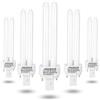 Aigostar Lampadine PLC Tubo Fluorescente, 26W, G24d-3,2 Pin, 3000K, 5 Pezzi