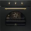 Electrolux - Forno multifunzione FR 53 G finitura nero ghisa con manopole finitura bronzo da 60 cm