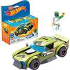 Mega Construx Hot Wheels Muscle Bound, Veicolo Iconico con Personaggio, 102 Mattoncini da Costruzione, Giocattolo per Bambini 5+ Anni, GVM30