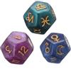 Generisch di tarocchi, accessorio con segno zodiacale | 12 lati per pratiche spirituali, giochi di ruolo, lezioni, casa, occasioni regalo, feste