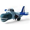 Dlishka Tralalero Tralala - Divertente squalo di peluche italiano, morbido peluche per bambini e adulti, regalo per appassionati e collezionisti di giochi (Bombardiro Crocodilo)