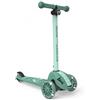 Mainely Personalizzato Scoot and Ride Highwaykick 3S Forest - pieghevole e regolabile in altezza - ruote LED - per bambini dai 3 anni in su - con nome personalizzato
