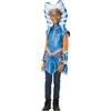 Rubie's Rubies Ahsoka Tano Classic Costume per bambine e bambini, tunica e accessorio per la testa, ufficiale Star Wars per carnevale, Natale, compleanno, feste e Halloween.