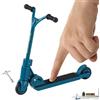 Generico Monopattino Da Ditos | Monopattino Professionale Con Testa A Y | Skateboard In Miniatura Giocattoli Scorrevoli Fidget | Giocattolo Da Tavolo Pieghevole Per Esercizi Con La Punta Delle Dita (Blu)
