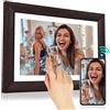 Byybuo D10 Cornice fotografica digitale WiFi da 10,1 pollici, 16 GB 1280 x 800 IPS Touch Screen Smart Cloud Photo Frame
