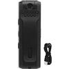 EIMSOAH Fotocamera Indossata Sul Corpo 1080P con Visione Notturna, | Clip-on Resistente Alla Pioggia, Batteria da 500 MAh, Video 1080P 30 Fps, Microfono con Riduzione del Rumore, Supporto