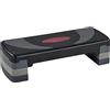 Yaheetech Step da Aerobica Piattaforma Step Regolabili con 3 Altezze 10/15/20cm Esercizio Allenamento Stepper per Fitness per Domestico Palestr con Base Antiscivolo 79,5 x 30 cm sostenere 250 kg