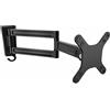 StarTech Braccio da Parete Girevole Doppio Perno Monitor VESA 34" 15Kg Nero