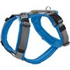 HUNTER Pettorina per cani MALDON UP, colore: blu/grigio, morbido e confortevole, altamente riflettente grazie allo scotchlite 3M, regolabile in 4 posizioni, con manico imbottito (a partire da S-M