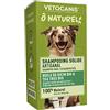 Vetocanis - Shampoo solido per cani con olio Ricin & Tea Tree Bio - di fabbricazione artigianale responsabile francese - Shampoo per cani - equivalente a 2 x 300 ml di shampoo liquido - 75 g
