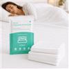 Carehabi Lenzuola monouso da viaggio, set 4 pezzi, non tessuto