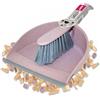 York Restart Paletta e Scopino Portatile, Rosa | Set compatto con scopino e paletta per pulizia rapida, realizzato per raccogliere polvere e briciole in casa e ufficio