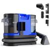Lubluelu Upgrade, pulitore per tappezzeria, 600 W, 22 kPa, autopulente | Aspirapolvere portatile per tappeti, tappezzeria e auto con tubo da 1,7 m e 2 serbatoi d'acqua da 1,75 l per meno ricariche.