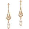 Coucoland BABEYOND Orecchini da donna vintage anni '25 Flapper Orecchini Grande Gatsby, accessori per feste in costume