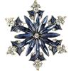 DUNSBY Spilla Fiore Con Strass Spilla con fiori di piante intarsiate da 5 pezzi