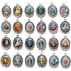 ZHENYIN Rosario con croce di Gesù 45 Santa Maria con medaglia miracolosa fai da te per collane, bracciali e gioielli (0024)
