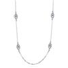Generic Collana con ciondolo malocchio di personalità Collana in argento sterling 925 con catena lunga in Collane turche Gioielli da donna con fortuna