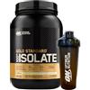 Optimum Nutrition 100% Gold Standard Proteine Isolate del Latte in Polvere con BCAA Gusto Vaniglia Confezione da 930g equivalente a 31 Porzioni + Shaker