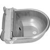 Phefop Supporto a Parete per Mangiatoia per Bestiame in Acciaio Inossidabile, Abbeveratoio Automatico per Mucche con Sfera Galleggiante a Conchiglia, Valvola per il Risparmio dell'acqua, per