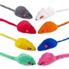 U-K Set di 3 topolini con sonoro di hochet, piuma di coniglio di topolino Interactive per gatti e gattini Nice and Professional
