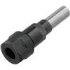 Desiumite Estensore per fresa per legno, 12,7 mm | Gambo da 1,3 cm, per acciaio resistente, impedisce la piegatura, ideale per tagli profondi, uso su tavolo fresatrice