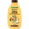 Garnier Ultra Soft - Shampoo per capelli secchi, ricci crespi, con olio di avvocato e burro di karitè, consistenza cremosa e untuosa, 400 ml, uomo e donna