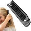Generic Pettine pieghevole - Tasca per bambini, strumento portatile per capelli, spazzola e pettine da viaggio, spazzole compatte per adulti, ragazze, mini specchio vanità, accessorio per borsa da palestra