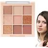 Générique Palette di trucco per ombretti,Palette di ombretti scintillanti creativi | Shimmer Glitter Make Up Palette di trucco ombretto per donne e ragazze