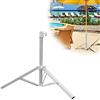 Skeadex Supporto per ombrellone in acciaio, 25 mm e 33 mm, per ombrellone da giardino, per spiaggia, sabbia, prato (piccolo)