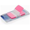Waytex Segnalibri plastificati riposizionabili, 40 fogli, 45 x 25 mm (rosa)
