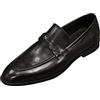 Tobysper Mocassini da uomo in pelle, morbide, slip-on, leggere, da lavoro, piatte, estive, eleganti, traspiranti, alla moda