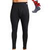Merino.tech Pantaloni Termici Lana Merino Uomo Intimo + Calzini (XXX-Large, Charcoal Grey 250)