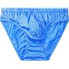 SilRiver Slip da Uomo in Raso di Seta Bikini Biancheria Intima Rigonfiamento miglioramento Mutandine