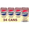 Pepsi Zero Cream Soda Flavour - Scorta 24 Lattine da 330ml - Bevanda Frizzante Senza Zucchero Gusto Cola e Vaniglia