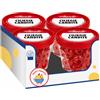 Generic Amato Ciliegie Rosse Candite 80 g, Ciliegie Candite per Decorazione Dolci, Torte, Panettoni e Dessert, Vasetto Richiudibile, Confezione Multipla 4/8/12 Pezzi (4 PEZZI)