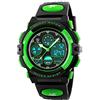 aswan watch Orologio digitale per bambini e bambine, con sveglia, cronometro, luce LED, data, sportivo, con cinturino in silicone