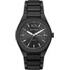 Armani Exchange Orologio da uomo cronografo , orologio in silicone, dimensione cassa 44 mm
