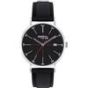 Breil - Men's Chronograph Gently Collection EW0548 - Accessori Uomo - Orologio per Uomo con Cinturino in Pelle e Cassa da 41 mm, Cinturino Regolabile da 15,5 a 21 cm