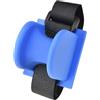 Drawup Supporto per canna da pesca a forma di U, supporto per binario in TPE morbido (fondo piatto-blu)