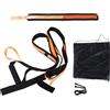 HEMOTON Fascia di Resistenza Poliestere Arancia per Allenamento velocità e Agilità Versatile per Sprint e Allenamento Basket in Park