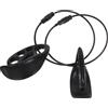 NUOBESTY 2 Pezzi Clip per Disco Portatile in Plastica e Metallo Nero | Blocco Preciso, Resistente All'usura, per Esterno, Accessorio Leggero per Trasporto e Fissaggio del Disco